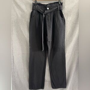 Hudson Remi High Rise Paperbag Straight Jean